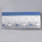 Embroidered Split AC Cover 1-1.5 Ton Dustproof Designer