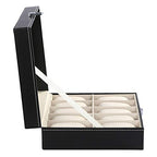 10 Slot Watch Box Organizer Display Case PU Leather