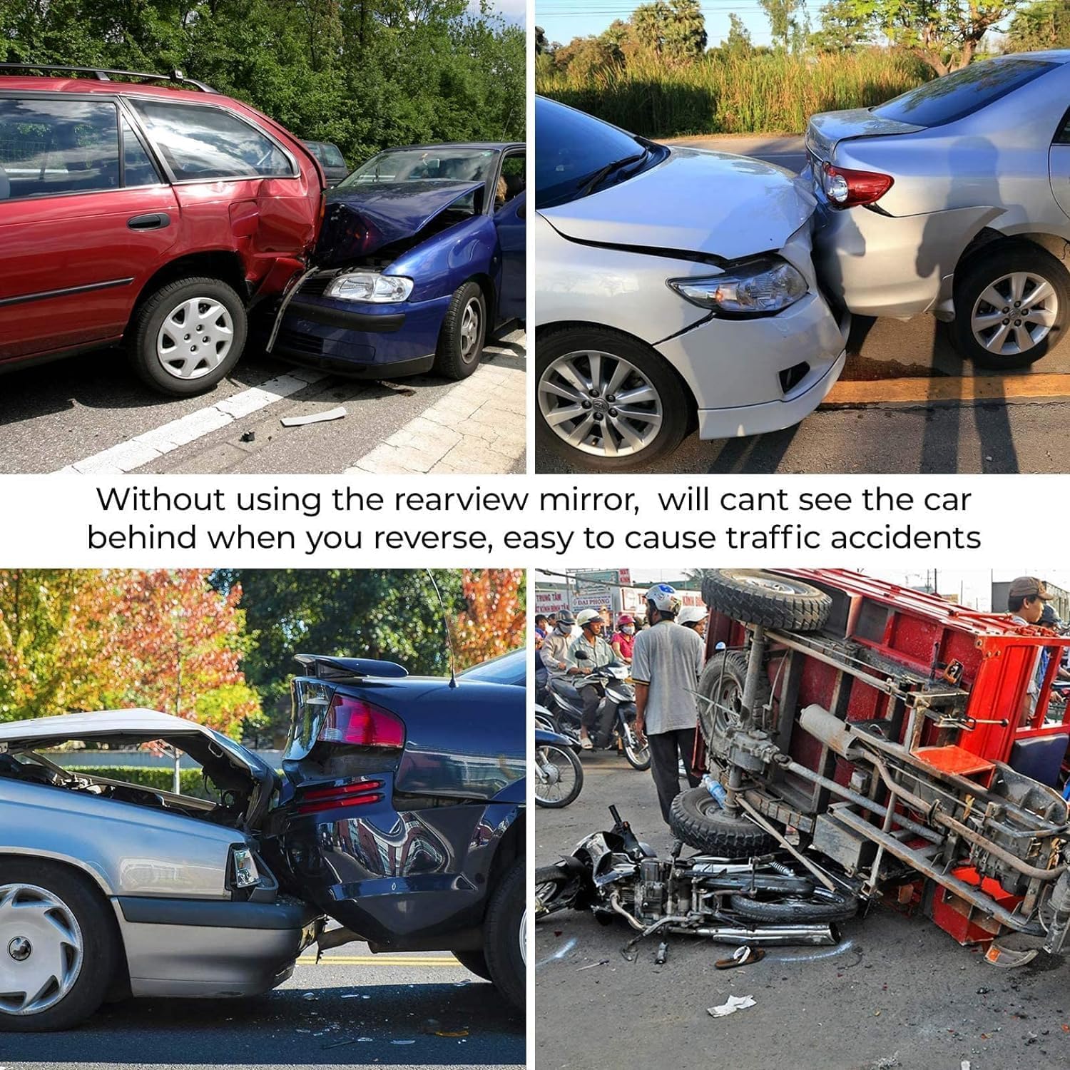 Wide View Rearview Mirror – Drive Safer Every Day