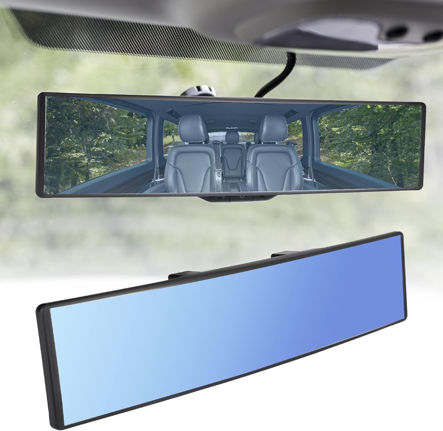 Wide View Rearview Mirror – Drive Safer Every Day