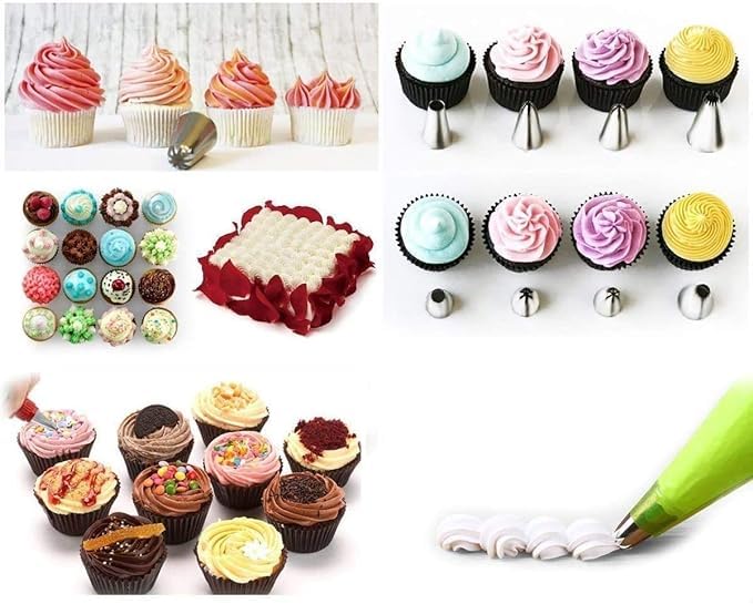 12Pc Russian Tulip Nozzle Cake Decorating Kit