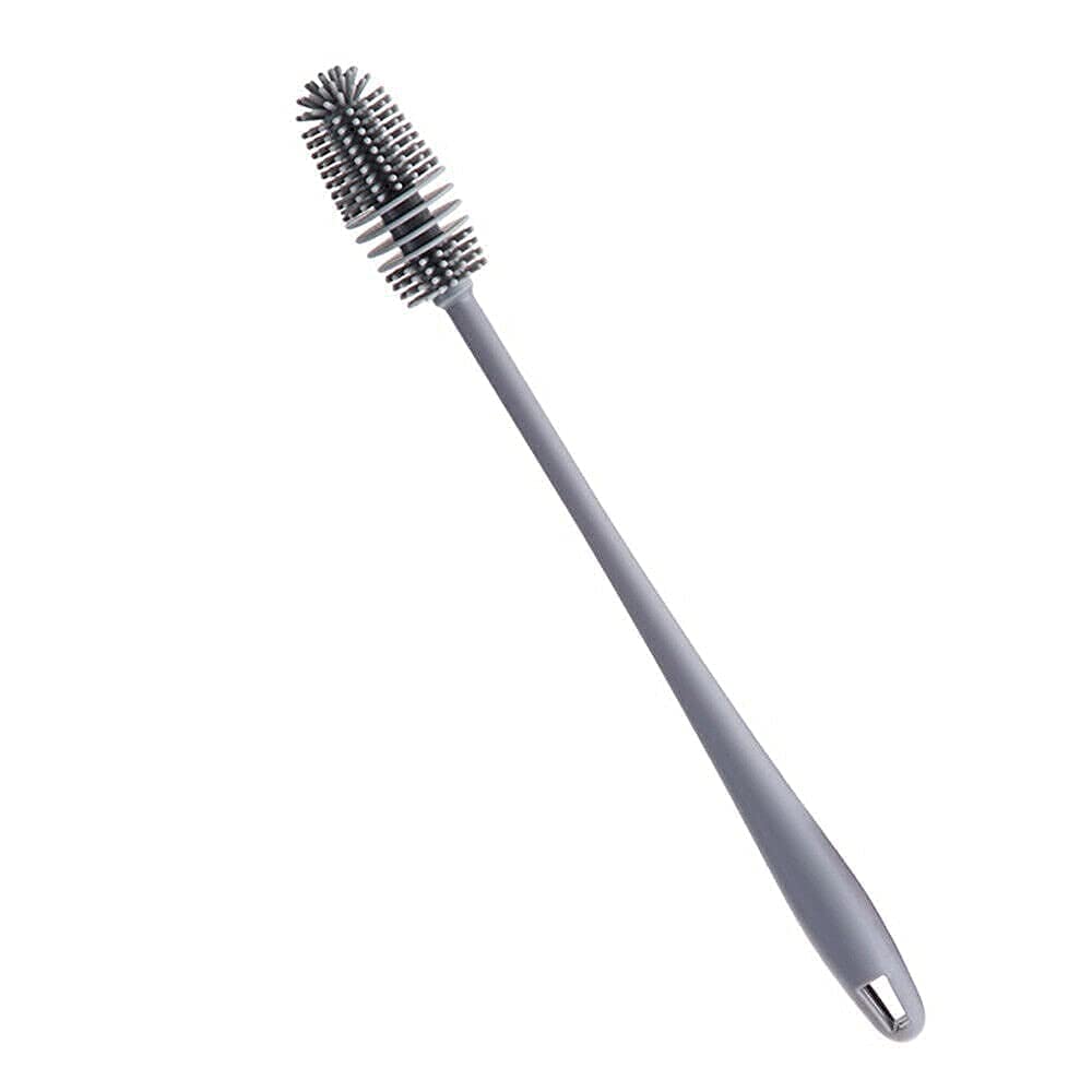 Silicone Baby Bottle Cleaner Brush | Long Handle Narrow Neck