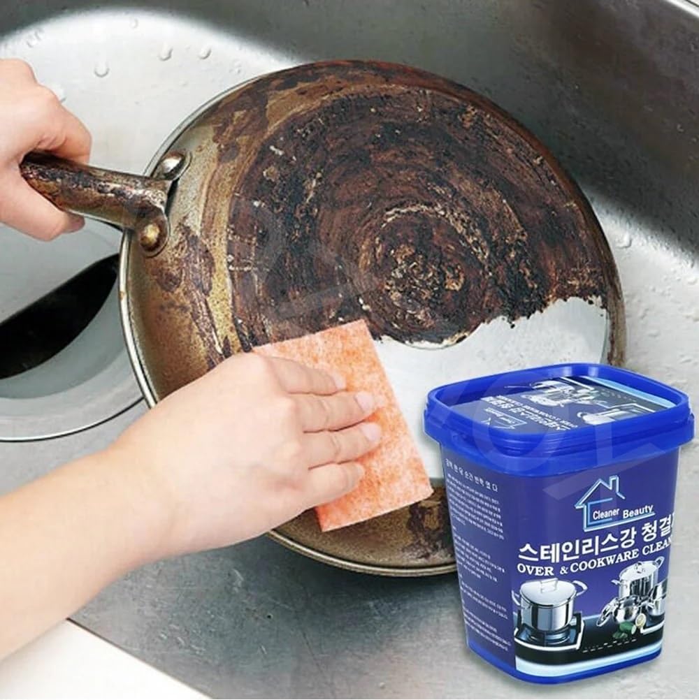 Powerful Stainless Steel Cleaner Paste | Rust & Stain Remover