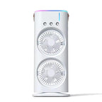 Tower Mist Fan & Cooler Humidifier Remote 3-Speed USB