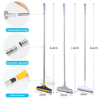 2-in-1 Bathroom Cleaning Brush with Wiper & Squeegee