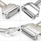 2-in-1 Stainless Steel Vegetable Peeler & Julienne Cutter