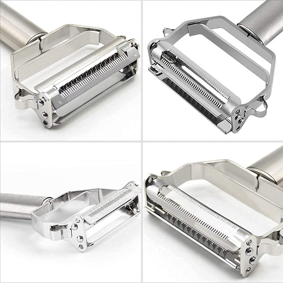 2-in-1 Stainless Steel Vegetable Peeler & Julienne Cutter