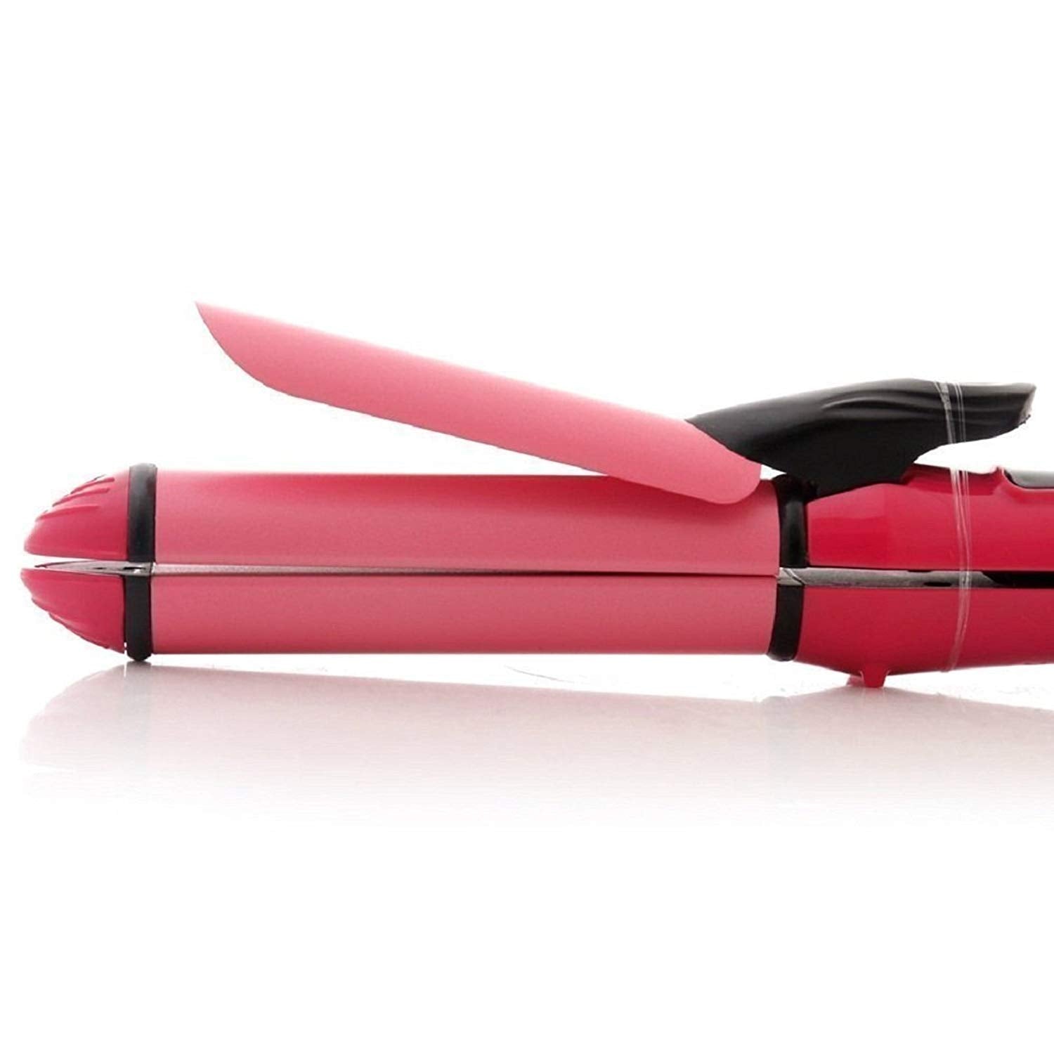 2-in-1 Hair Straightener & Curler Ceramic Pink Pro