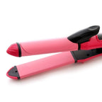 2-in-1 Hair Straightener & Curler Ceramic Pink Pro