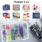 24-Grid Adjustable Jewelry Organizer | Transparent Storage Box