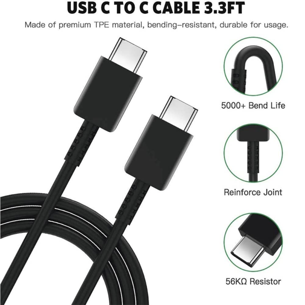 25W Superfast PD Type C Charger with Cable Combo