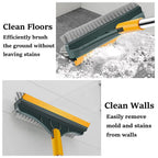3-in-1 Tiles Cleaning Brush with Wiper – Versatile Combo