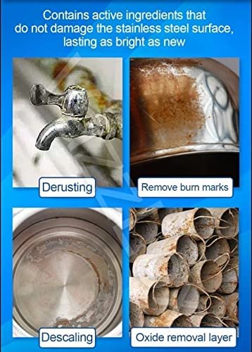 Powerful Stainless Steel Cleaner Paste | Rust & Stain Remover