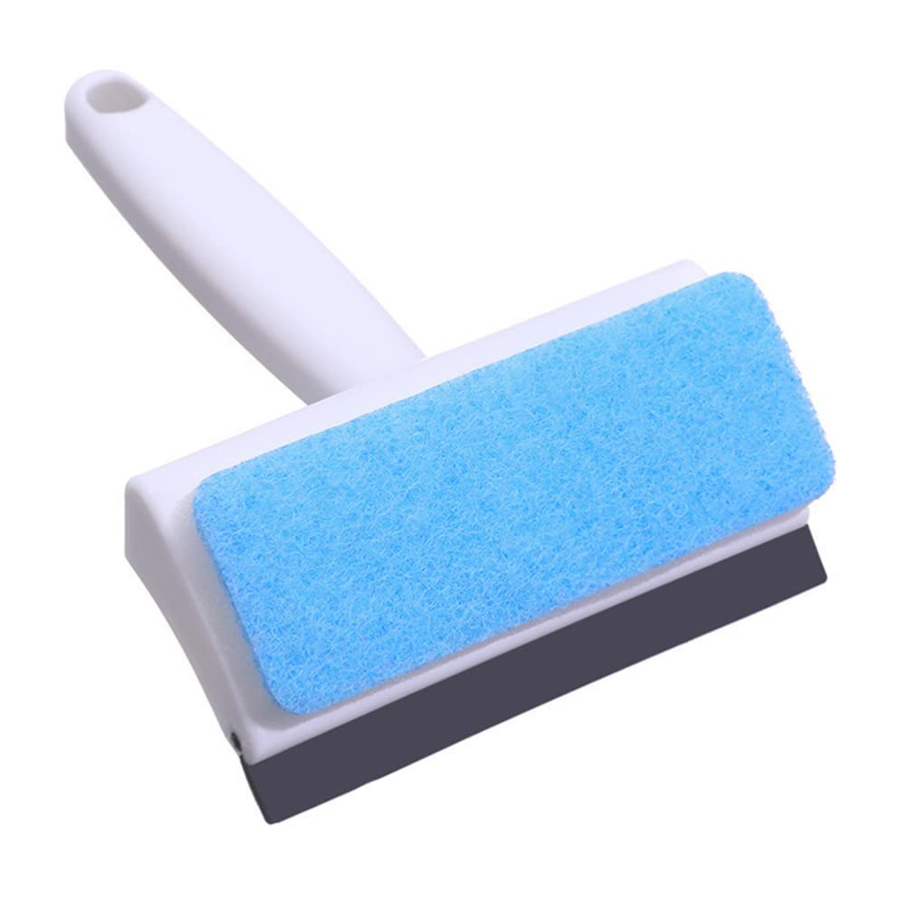2-in-1 Window Squeegee Scrubber Glass Cleaner