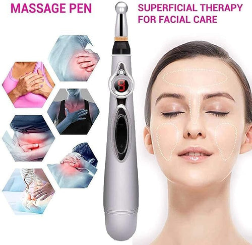 3-in-1 Electronic Acupuncture Pen for Pain Relief Therapy