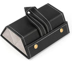 3 Slot Sunglasses Organizer Box Portable Folding Eyewear Case