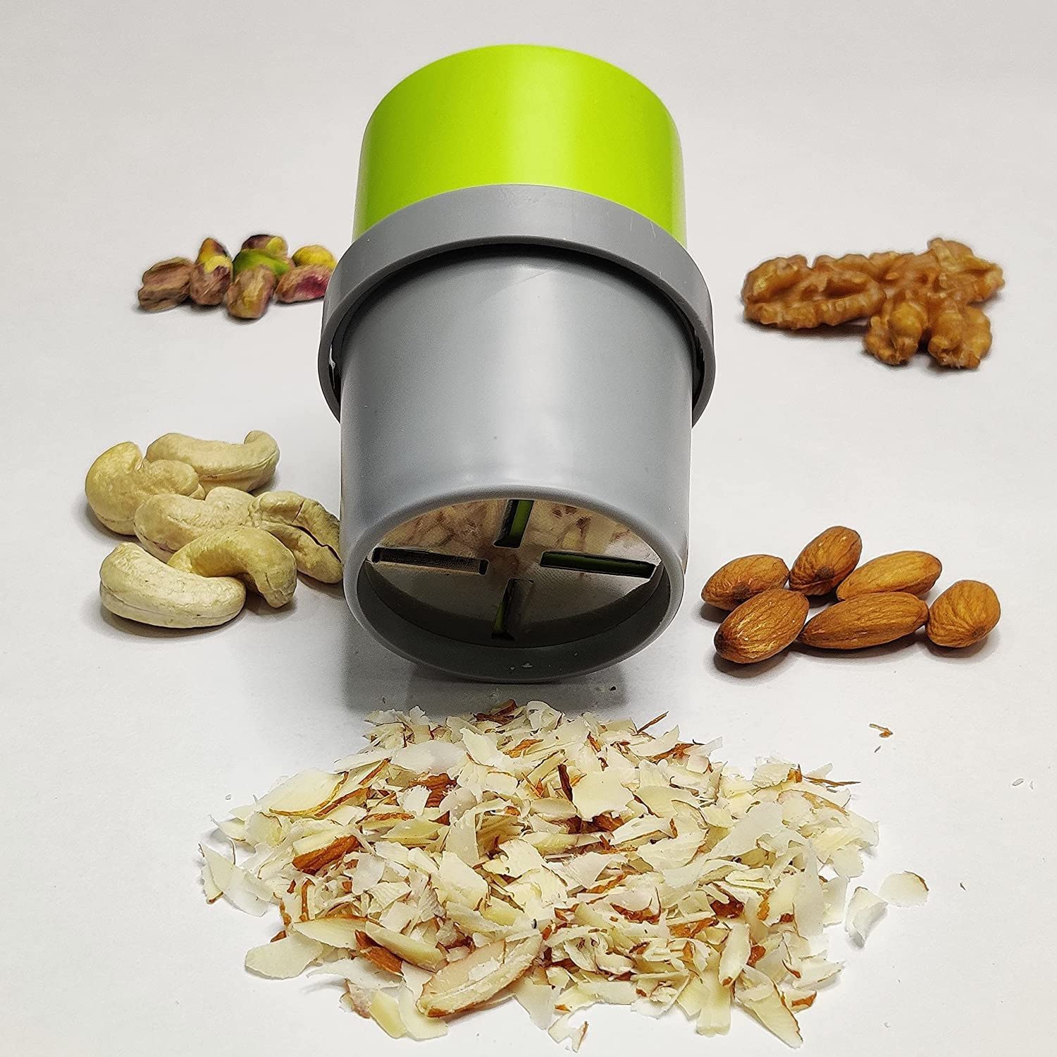 3 in 1 Dry Fruit Cutter & Slicer | Stainless Steel