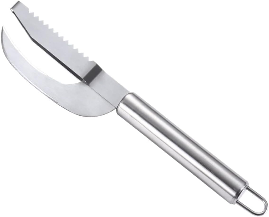 3-in-1 Stainless Steel Fish Scaler & Cleaning Tool