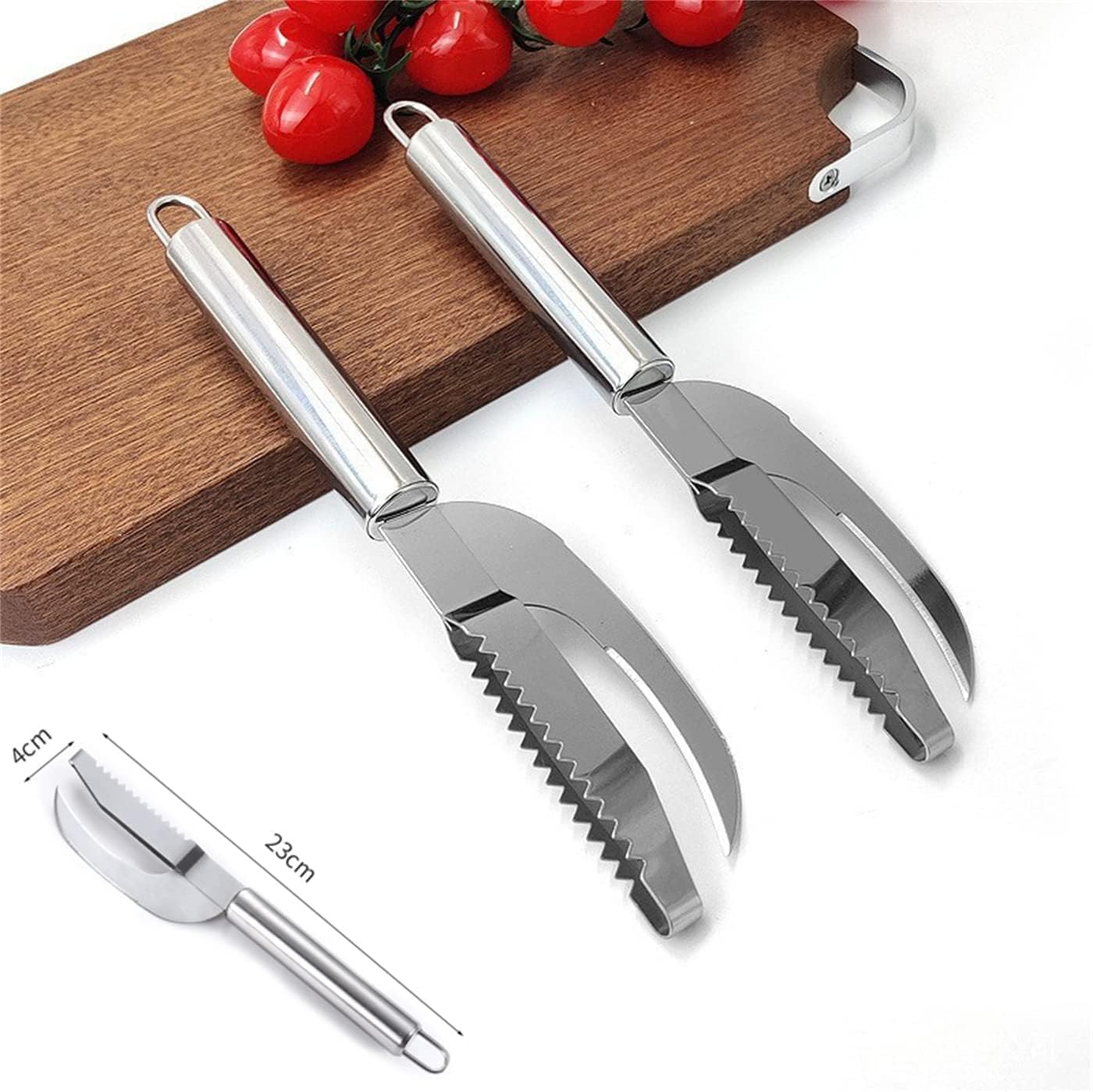 3-in-1 Stainless Steel Fish Scaler & Cleaning Tool