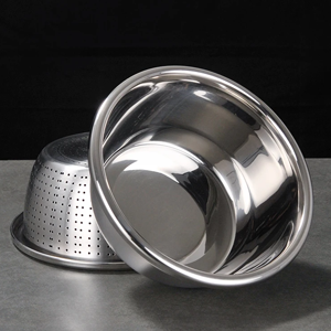3-in-1 Stainless Steel Kitchen Strainer | Multi-Purpose
