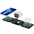 3-in-1 Magnetic Foldable Wireless Charger Fast Charge