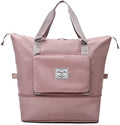 Peach Foldable Travel Duffel Bag | Lightweight Waterproof Tote