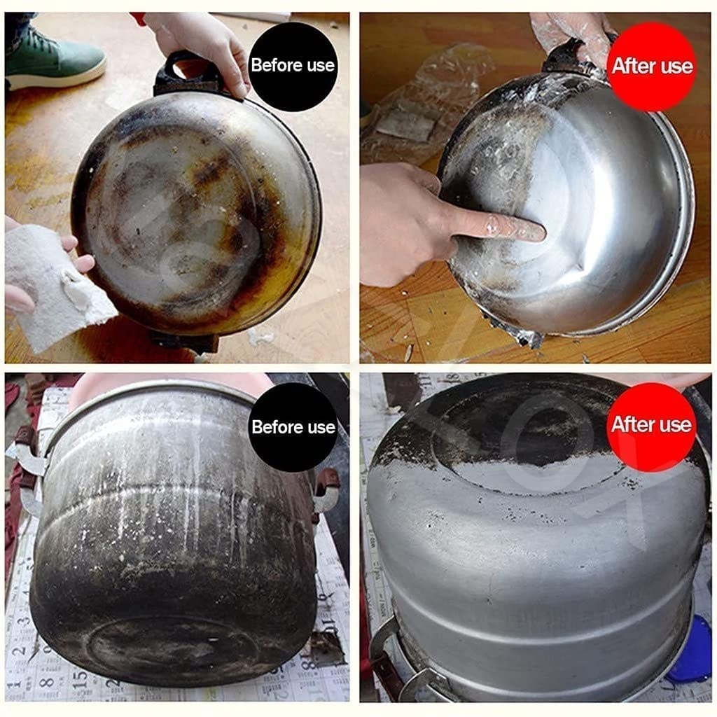 Powerful Stainless Steel Cleaner Paste | Rust & Stain Remover