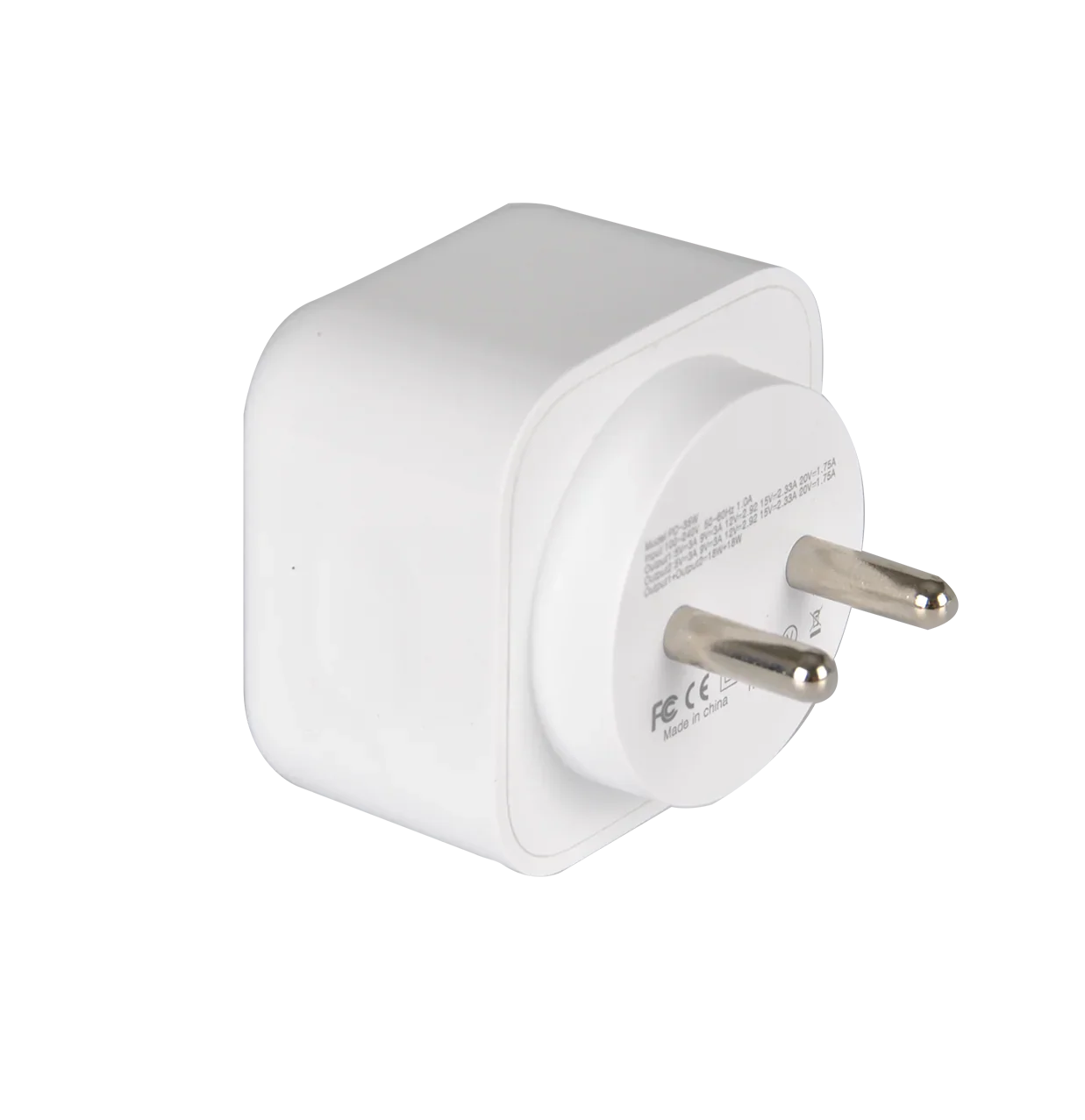 35W Dual Port USB-C PD Fast Wall Charger with 2 Cables