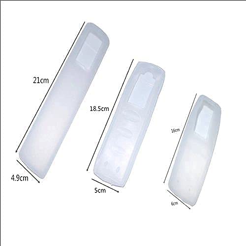 3-Pack Silicone Remote Covers Universal Shockproof
