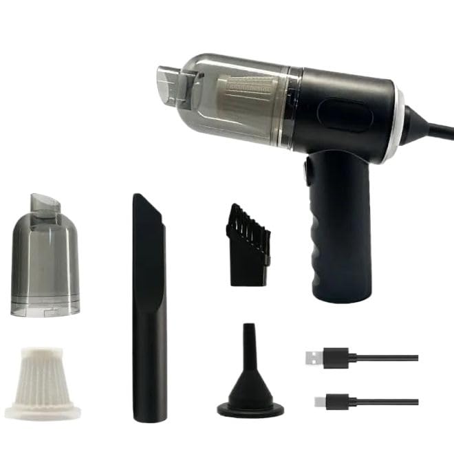 3-in-1 Cordless Handheld Vacuum USB Rechargeable