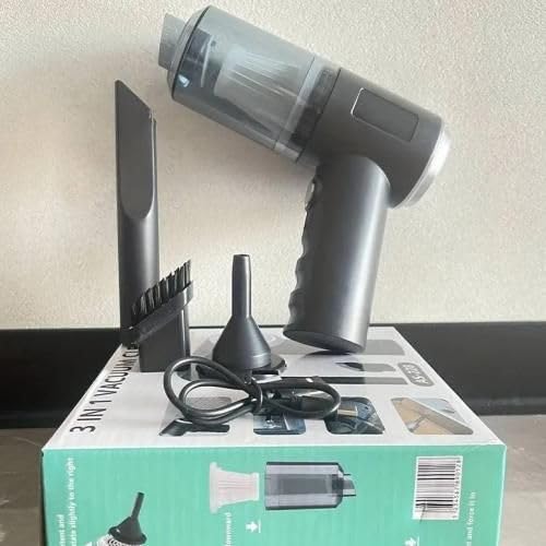 3-in-1 Cordless Handheld Vacuum USB Rechargeable