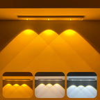40CM Motion Sensor LED Cabinet Light USB Rechargeable