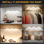 40CM Motion Sensor LED Cabinet Light USB Rechargeable