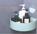 Durable Plastic Corner Shelf | Maximize Bathroom Storage