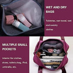 Foldable Wine Travel Duffel Bag | Lightweight Waterproof Tote