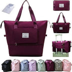 Foldable Wine Travel Duffel Bag | Lightweight Waterproof Tote