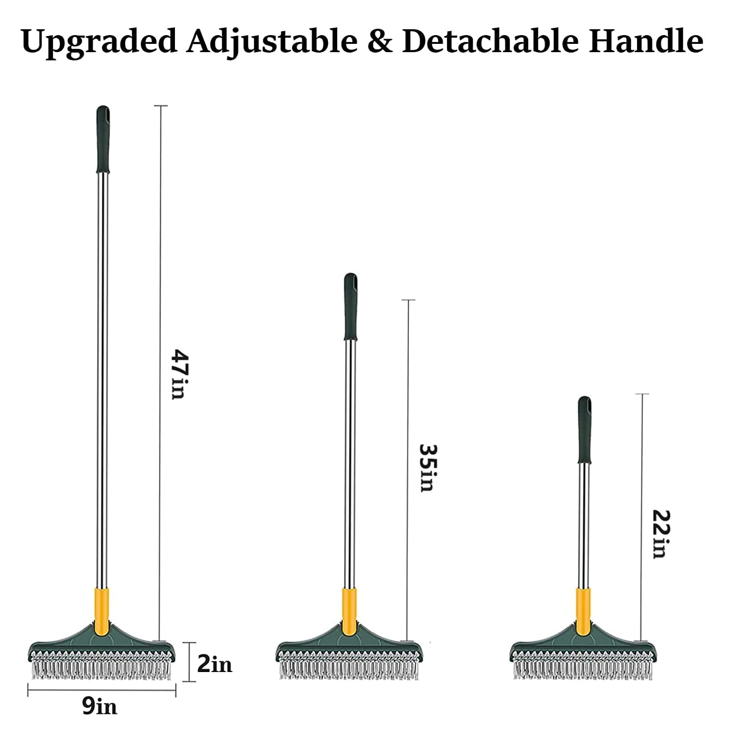 3-in-1 Tiles Cleaning Brush with Wiper – Versatile Combo