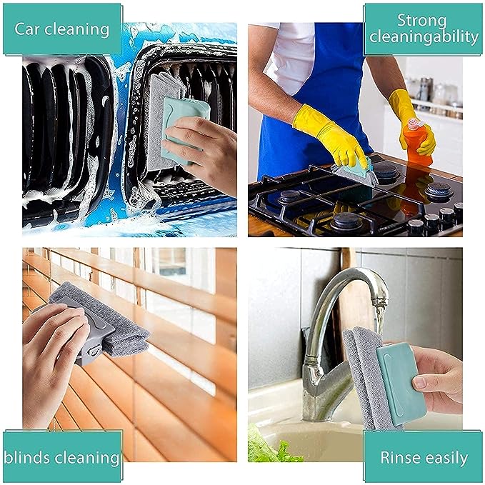 Window Slot & Track Cleaner Brush | Dust-Free Tight Spaces