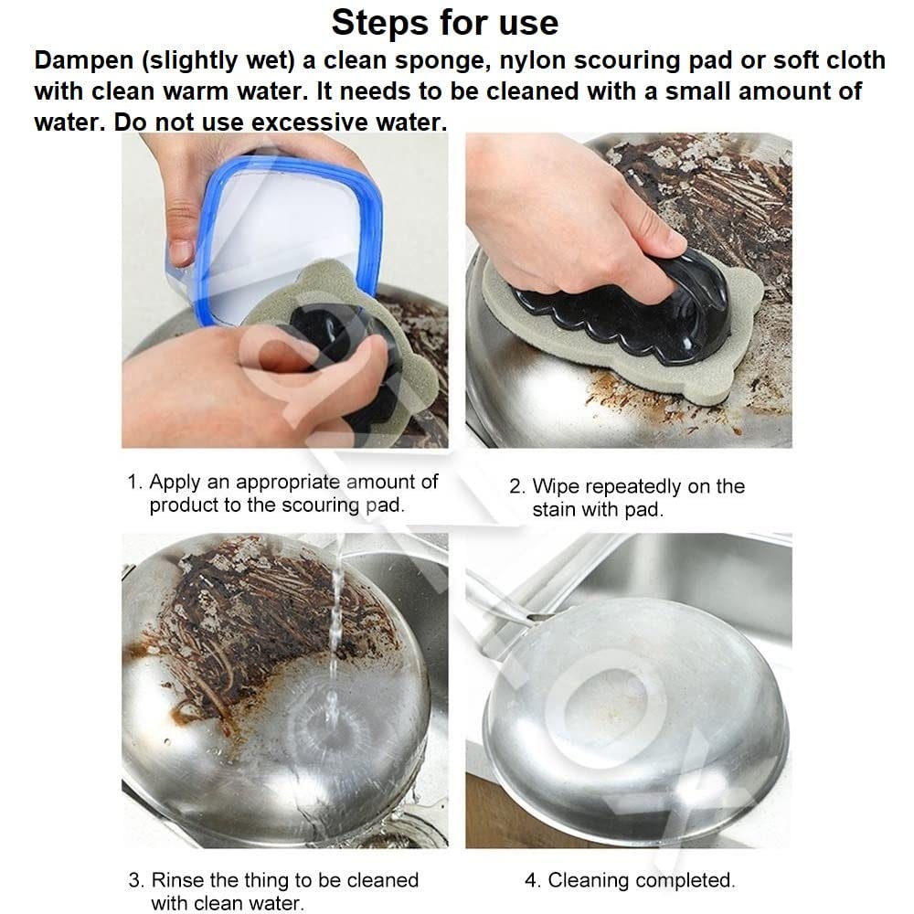 Powerful Stainless Steel Cleaner Paste | Rust & Stain Remover
