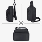 Waterproof Crossbody Sling Backpack 15L Travel