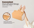 5 Slot Foldable Eyeglasses Storage Organizer Case