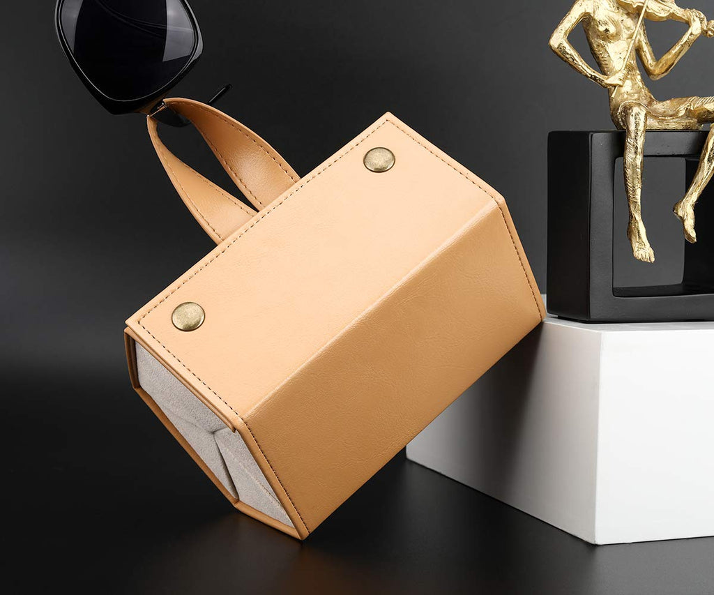 5 Slot Foldable Eyeglasses Storage Organizer Case
