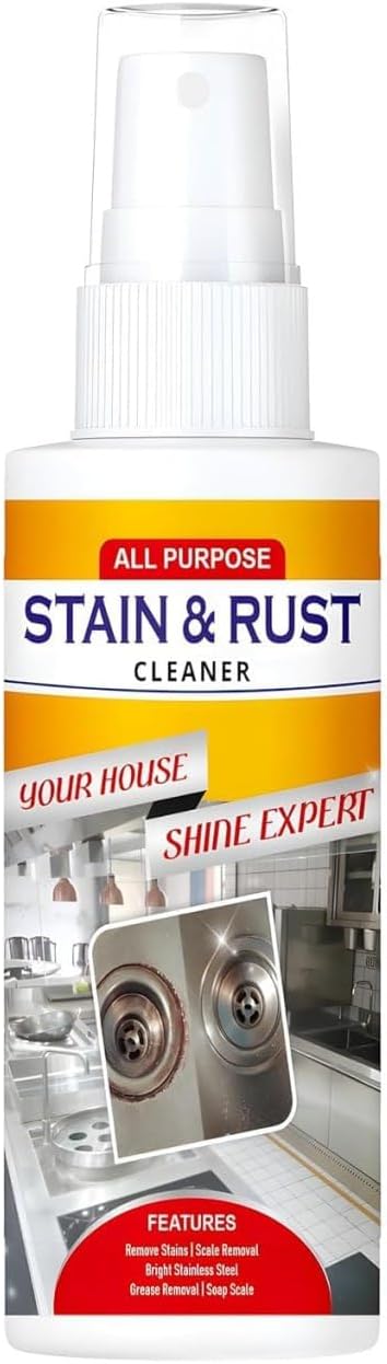 2 in 1 Stain & Rust Remover Spray Powerful Clean