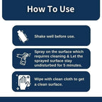 2 in 1 Stain & Rust Remover Spray Powerful Clean
