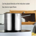 Mini Deep Fryer Pot 1200ml Steel Basket Handle