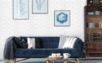 3D Foam Brick Wall Stickers | White Peel & Stick Wallpaper
