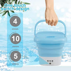 Folding Mini Washing Machine | Dryer for Undergarments & Socks