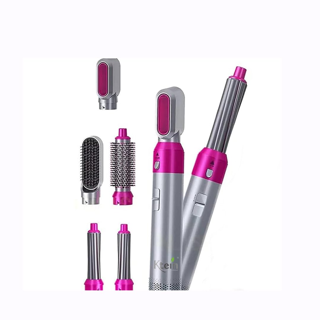 5-in-1 Hair Dryer Styling Tool – Curly, Straight & Dry Comb