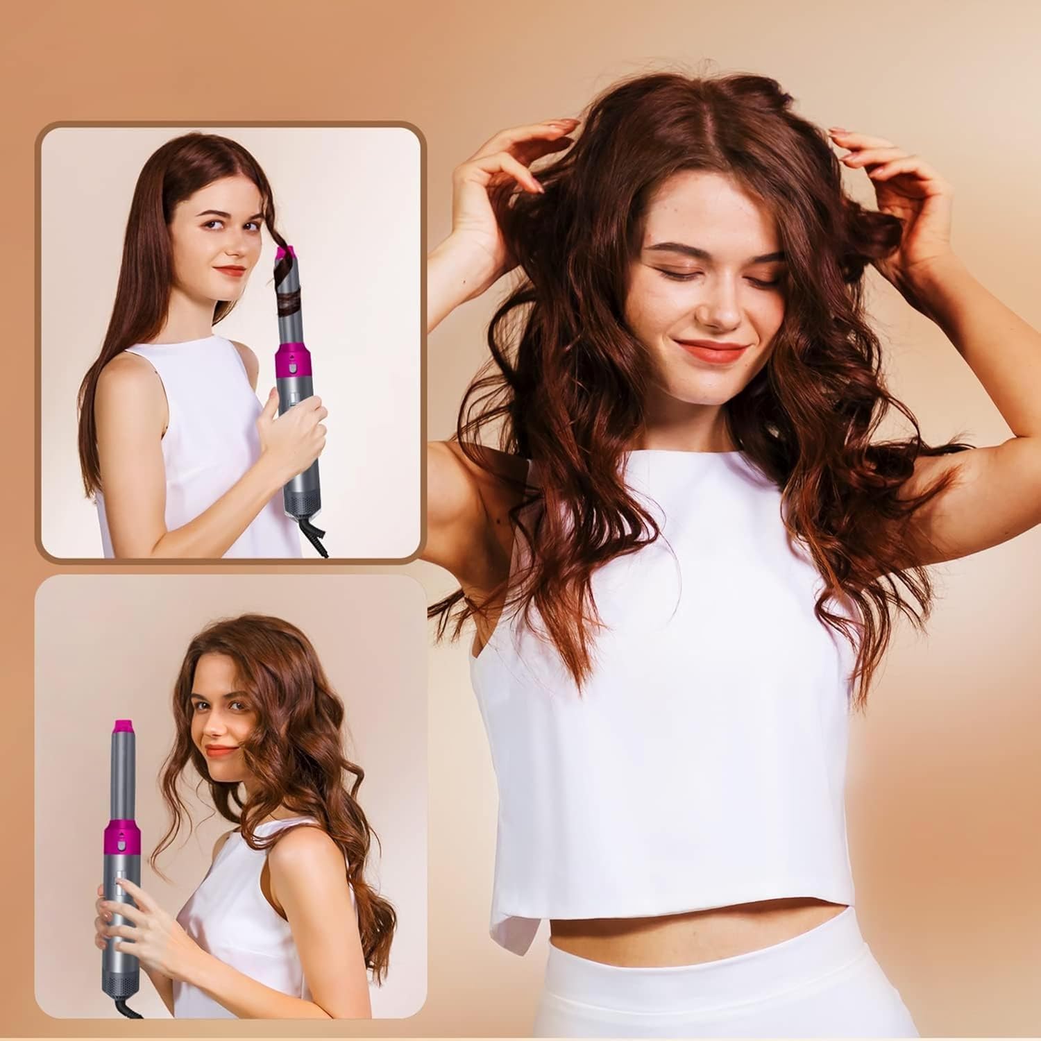 5-in-1 Hair Dryer Styling Tool – Curly, Straight & Dry Comb