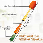 3-in-1 Multi Bottle Cleaning Brush for Cups, Tumblers & Bottles